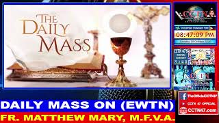 EWTN DAILY MASS  OCTOBER 8 2024 [upl. by Eyatnod]