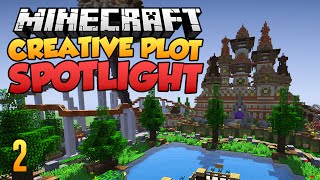 PLOT PRETPARK  Minecraft Creative Plot Spotlight 2 [upl. by Noirb610]