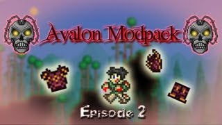 Terraria Avalon Mod  Episode 2  Desert Armor [upl. by Notnilc]