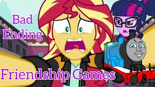 Equestria Girls Friendship Games Sci Twi Snaps at Sunset by George Carlin [upl. by Astiram]