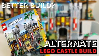 A Better Build LEGO Castle Alternate Build Review of Creator 31 31120 [upl. by Repmek]