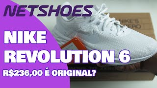 NIKE REVOLUTION 6 NA NETSHOES É ORIGINAL CHEGOU EM 24H [upl. by Hsatan306]