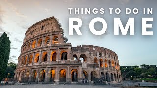 Top 10 Best Things to do in Rome Italy [upl. by Arahat]