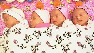 Mom Gives Birth To Quadruplets Then Doctors Look At Their Faces And See It [upl. by Baillieu344]