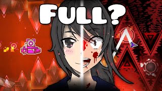 THE YANDERE  THE YANGIRE  FULL LEVEL Showcase 4K  Geometry Dash 22 [upl. by Anbul297]