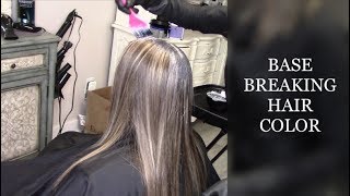 All About Base Breaking Hair Color Tutorial  How To Break the Base or Bump The Base [upl. by Zealand113]