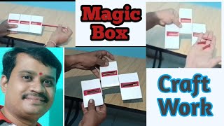 DIV Amazing Magic Box  Awesome Pemcil Magic Trick  Cardboard DIY [upl. by Bosch997]