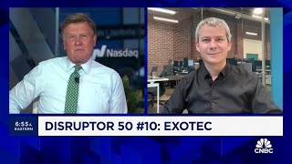 2024 CNBC Disruptor 50 Exotec CEO Romain Moulin on improving warehouse efficiency [upl. by Sudderth]