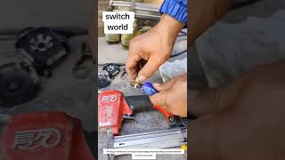 Air nail gun maintenance and repair details display woodworking decoration electricity new [upl. by Laurin]