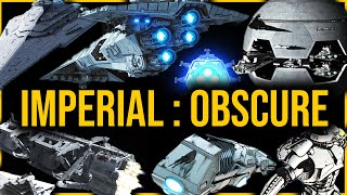 5 hours of Obscure Imperial Lore ships vehicles units etc [upl. by Hwu]