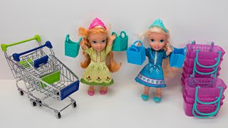 Elsa and Anna toddlers shopping for dolls [upl. by Asiled203]