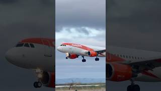 easyJet a320 landing at City of Derry airport easyjet shorts landing [upl. by Nicolais]