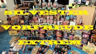 SILVESTER  FEUERWERK VORFREUDE EXTREM 2016 [upl. by Farver]