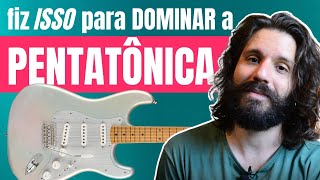 Como MEMORIZAR e DOMINAR a escala PENTATÔNICA  guitarra [upl. by Tikna]