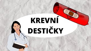 KREVNÍ DESTIČKY  TROMBOCYTY   Jak fungují při zástavě krvácení [upl. by Drwde]