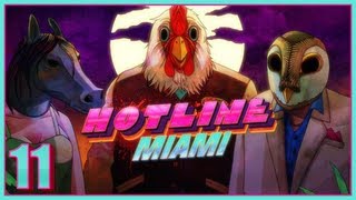 Hotline Miami  Part 11  Police Station [upl. by Gnap]