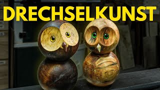 Wir drechseln unsere neuen Haustiere  Drechseln lernen [upl. by Sumahs476]