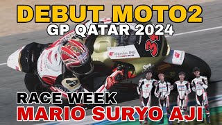 Race Week MotoGP Qatar  Debut Mario Aji di Moto2 Gp Qatar Musim 2024 [upl. by Jelks]