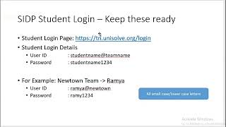 SIDP 2 0 Student Login [upl. by Quintin153]