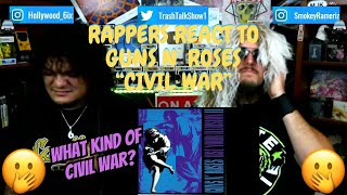 Rappers React To Guns N Roses quotCivil Warquot [upl. by Anilave]