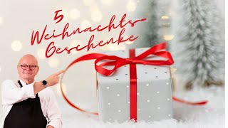 5 Geschenke die wirklich Spaß machen 5 Tipps für Hobbyköcheinnen [upl. by Calise665]