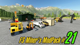 Farming Simulator 22 FS Miners Mod Pack 🚧 October2023 🚧 [upl. by Kantor]