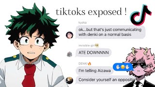 BNHAMHA  Mina Exposes Deku’s TikToks 😛 [upl. by Whittaker76]