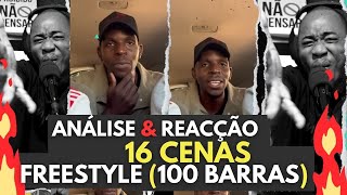 16 Cenas  freestyle 100 barras ANALISE REACÇÃO [upl. by Erotavlas]