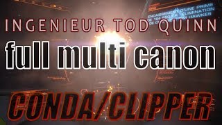 Elite dangerous full multi canon FER DE LANCE [upl. by Courtnay119]