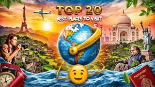 Top 20 Best Places to Visit in the World 🌍  Ultimate Travel Guide  World Tour  4K Travel Video [upl. by Ahsen]