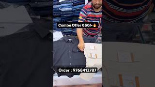 Baggy Jeans Shirt Combo Rs 650🔥 Trending Pattern Clothes shorts trending fashion viral [upl. by Margi]