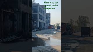 Packard Plant 101124 Update Water Tower Down automobile detroitneighborhoods visitdetroit [upl. by Adnauqal545]