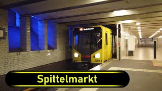 UBahn Station Spittelmarkt  Berlin 🇩🇪  Walkthrough 🚶 [upl. by Ynes]