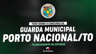 CONCURSO GM DE PORTO NACIONAL TO  PLANEJAMENTO DE ESTUDOS [upl. by Pegeen130]