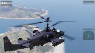 KA52 Alligator Attack Helicopter Arma 3 [upl. by Idalina]