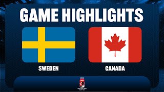 sweden vs canada  SF  2023 IIHF Ice Hockey U18 World Championship [upl. by Molli938]