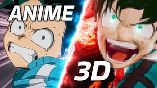 I Made My Hero Academia Anime in 3D [upl. by Ihp]