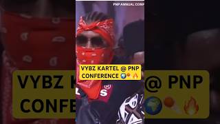 VYBZ KARTELL AT PNP CONFERENCE CREATE HISTORY ☄️🌍😱 vybzkartel dancehall pnp [upl. by Nrobyalc]