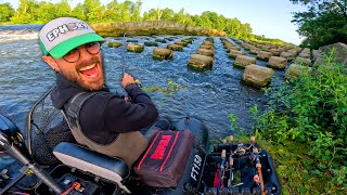 Découverte de Barrages Incroyables pour Pêcher le Carnassier en FloatTube [upl. by Karena]