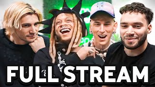 Adin Ross amp MGK amp Trippie Redd amp XQC Full Stream [upl. by Manfred258]