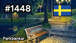 1448 🇸🇪 📕6📄453  Parkbänkar  Junes Journey [upl. by Hayikaz]