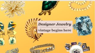 Designer vintage jewelry [upl. by Aneri364]