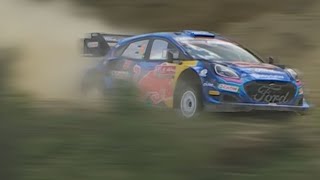 Awesome stage action from Friday of Rally Portugal [upl. by Lapotin]