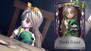 Identity V  Little Girl “Panda Friend”  Gameplay After Optimization [upl. by Oetsira]