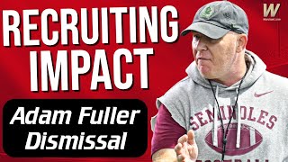 How Does FSU DC Adam Fullers Dismissal Impact FSU Football Recruiting  Warchant TV FSU [upl. by Vijar]