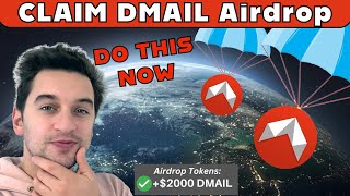 How To Earn DMAIL Airdrop  CONFIRMED AIRDROP DO THIS NOW [upl. by Pierpont709]