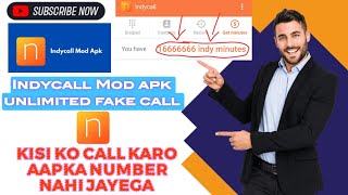 Indycall Mod APK Get Unlimited Coins with Fake Call Mod [upl. by Varney]