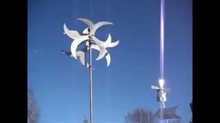 Windspiel Gegenwirbel Video [upl. by Nnylatsyrk]