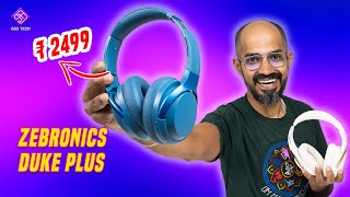 Zebronics Zeb Duke Plus  குறைந்த விலையில் ஒரு நல்ல Headphone [upl. by Horan]