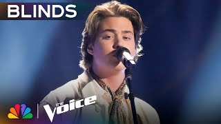 Cali Native Kyle Schuesler Scoops Up the Last Spot on Team Dan  Shay  The Voice Blind Auditions [upl. by Nabru]